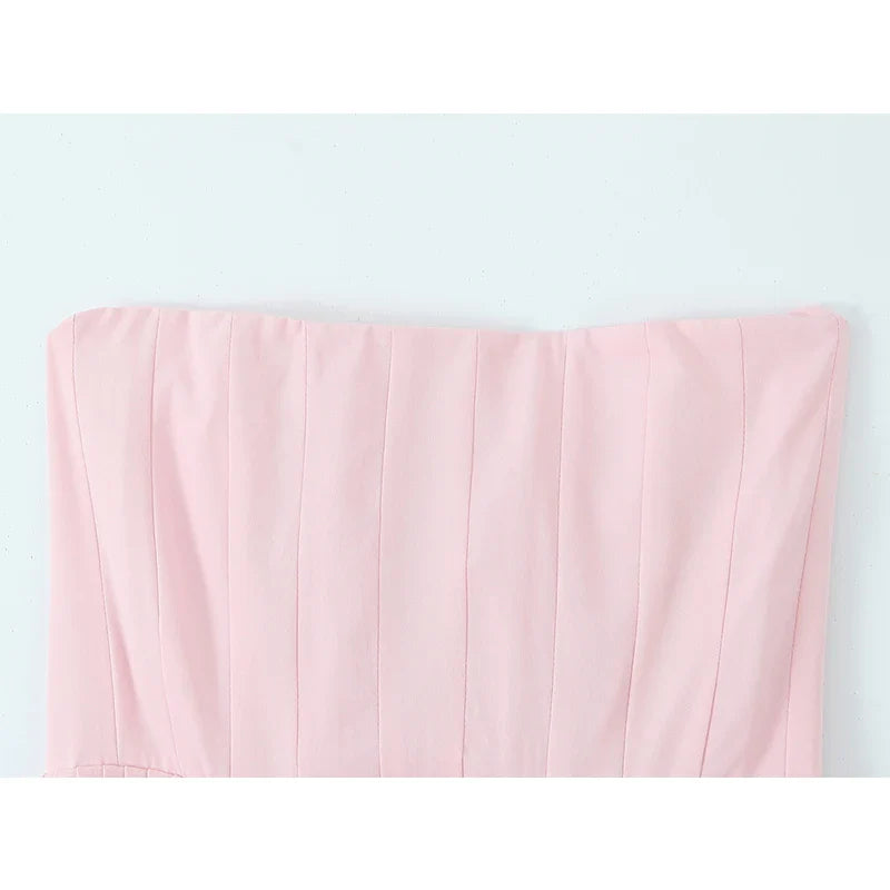 Pink Tea Dress