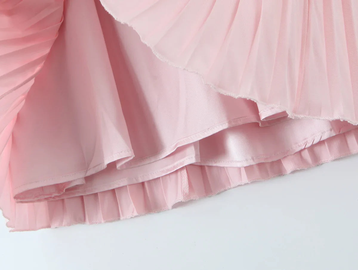 Pink Tea Dress