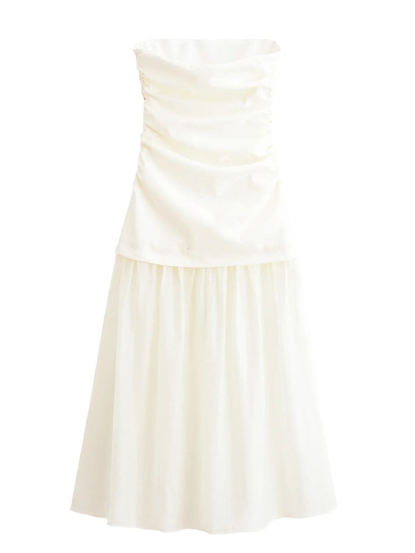 Crème Whirl Dress