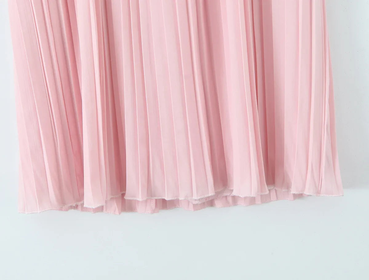 Pink Tea Dress
