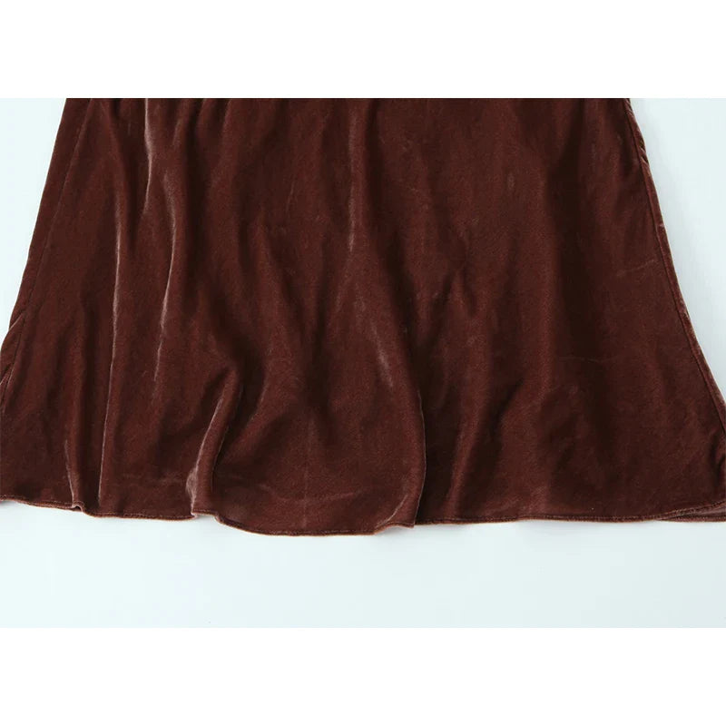 Chestnut Glow Dress