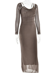 Katrin Grey Dress