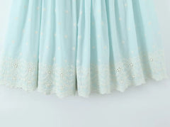Aegean Blue Skirt