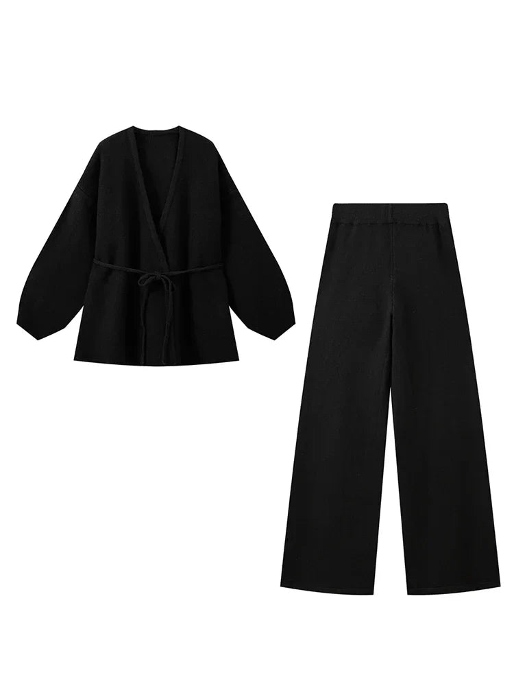 Golden Mist Knit Set