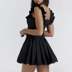 LIAMMA Black Mini Dress