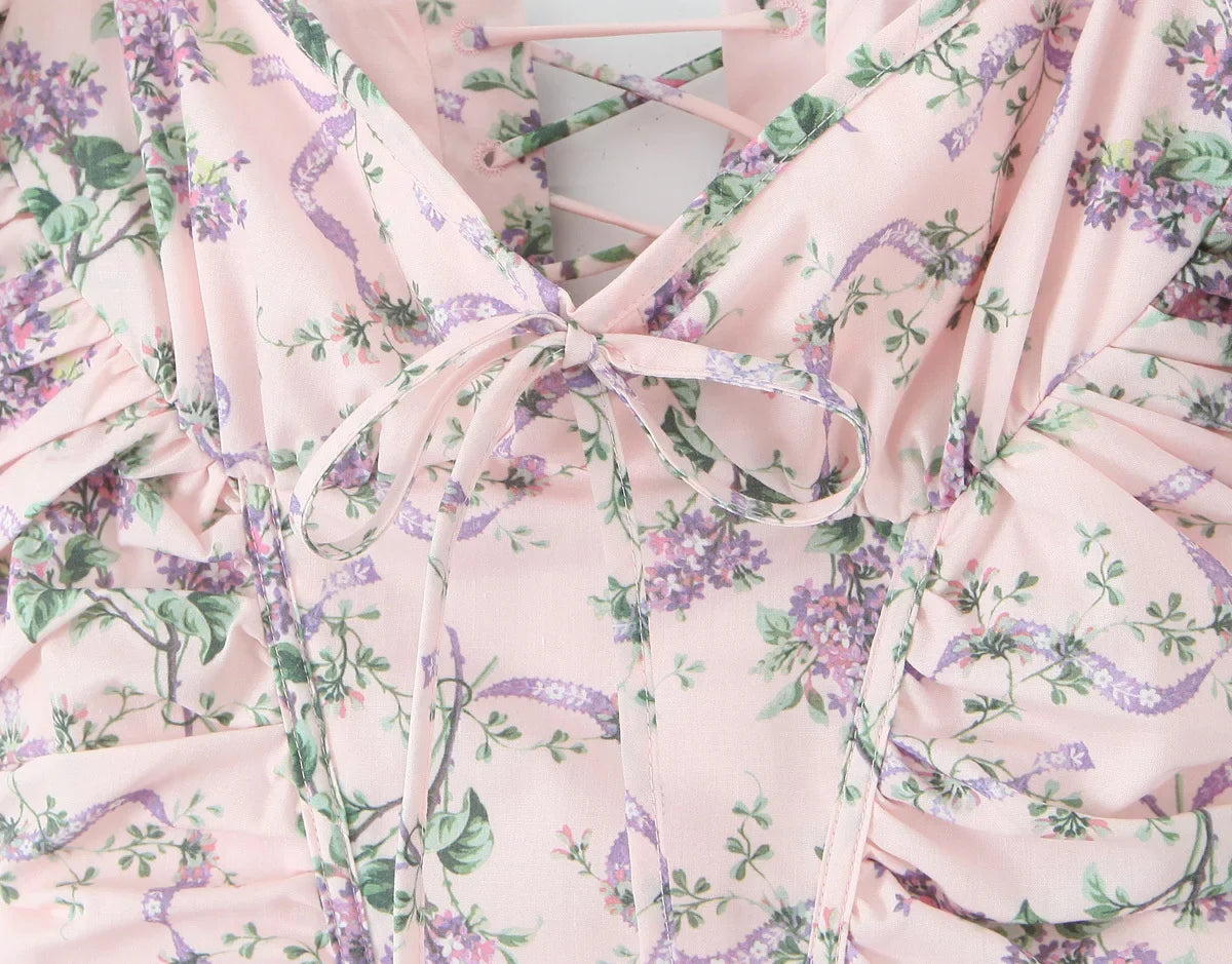 Rosé Picnic Dress