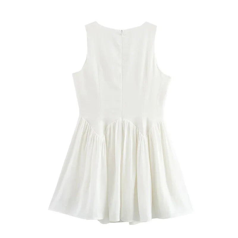 Linen Fern Dress