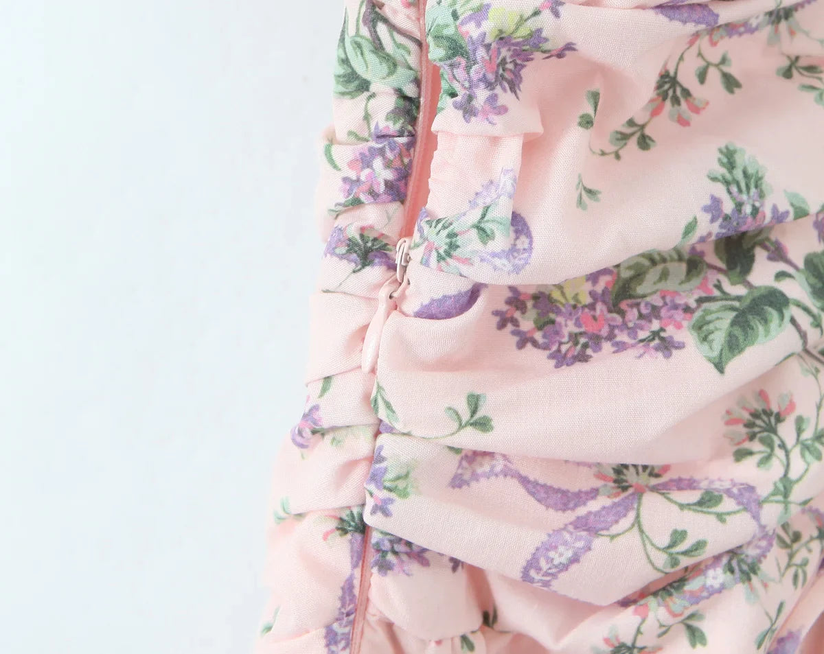 Rosé Picnic Dress