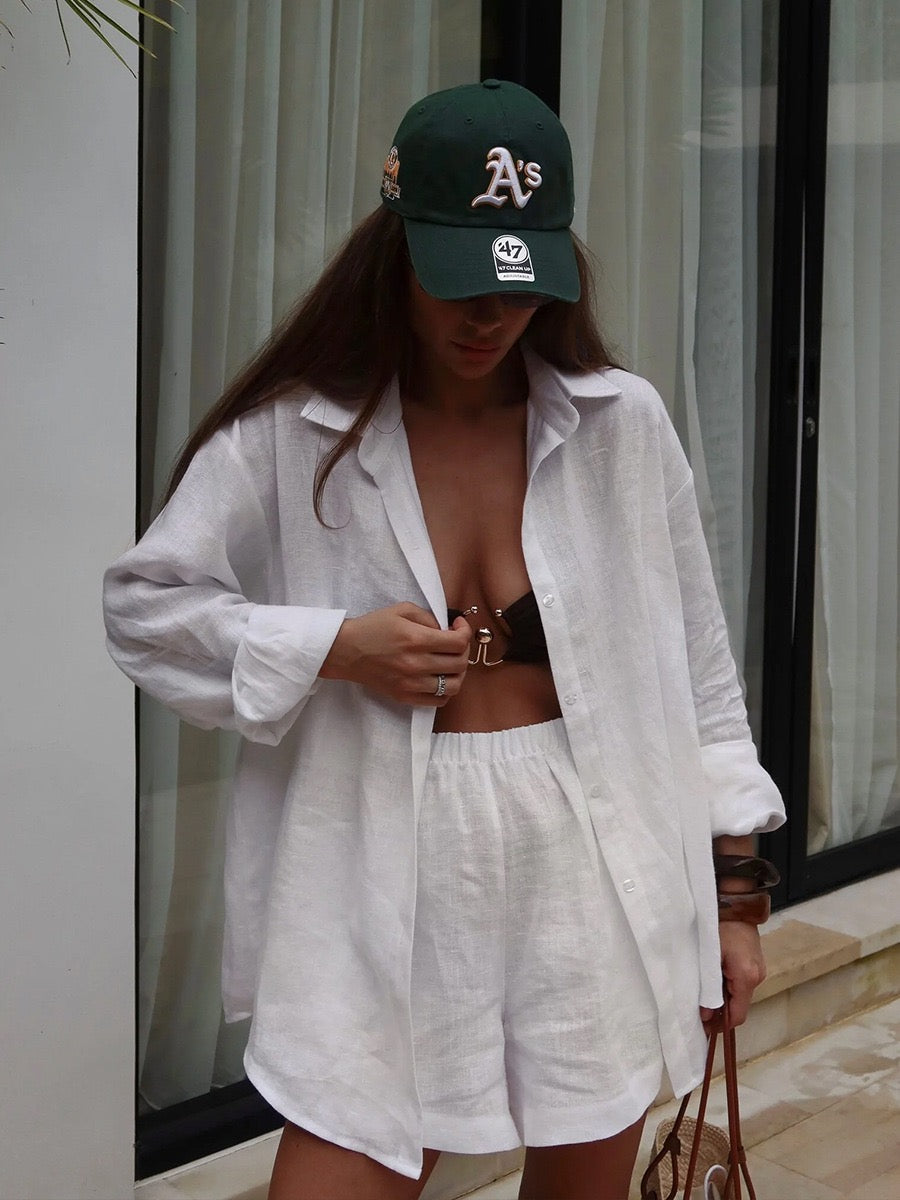 Pure Cotton Basic Shorts Set