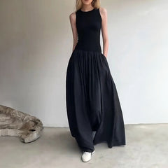 Ärmelloses PUFF-Kleid ALENA