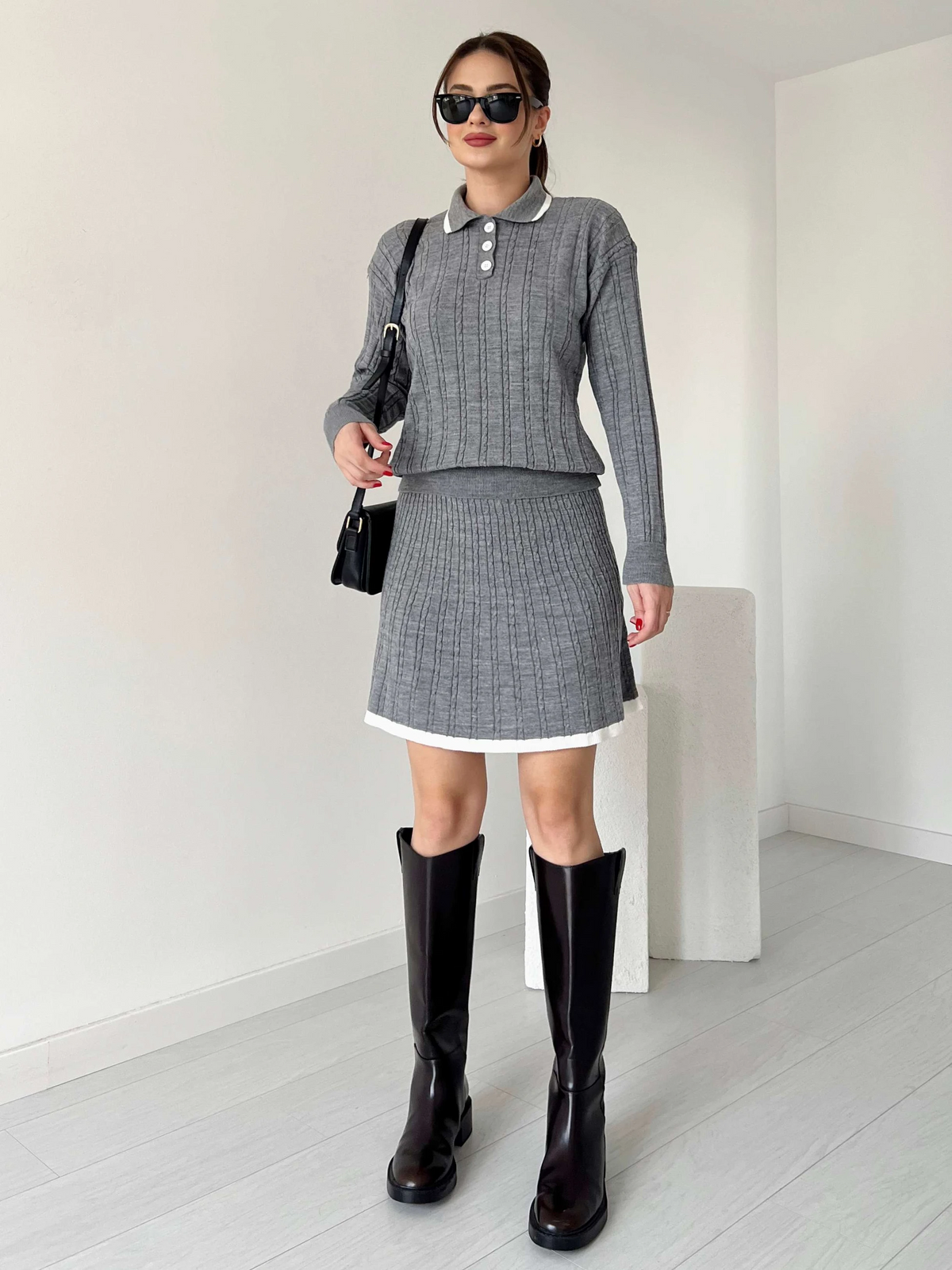 Alina Mini Skirt Set