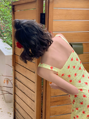 Dreamy Hawaii Halter Dress