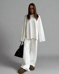 Cozy two-piece long pants set