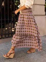 Elastic Waist Skirt