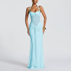 Sophisticated Pleated Maxi Rress