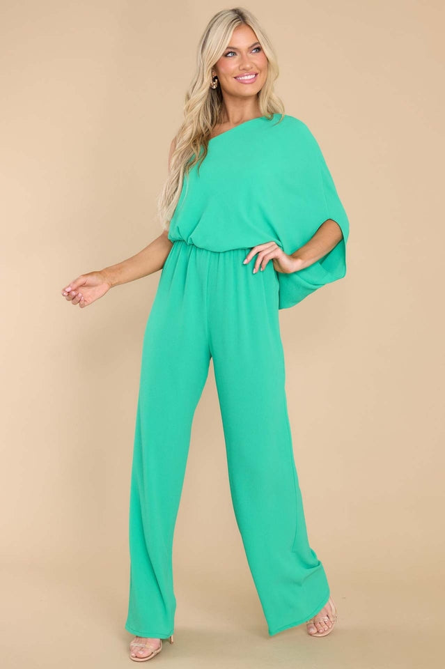 Dreaming Of New One Shoulder Jumpsuit