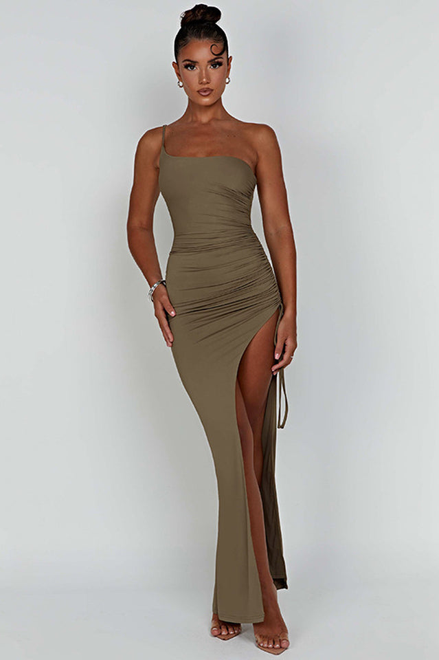 Aria One Shoulder Gown