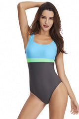 Athletic Racing Workout Sports Bathing Suit