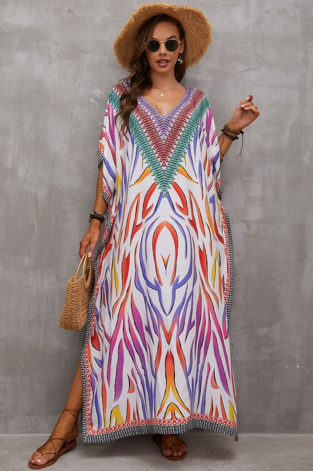 Tie Dye Cover Up Dress (19 Colors)