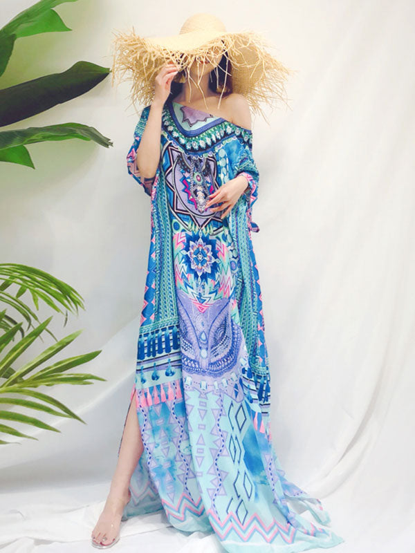 Das Taylee-Maxikleid im Ethno-Stil im Bohemian-Stil