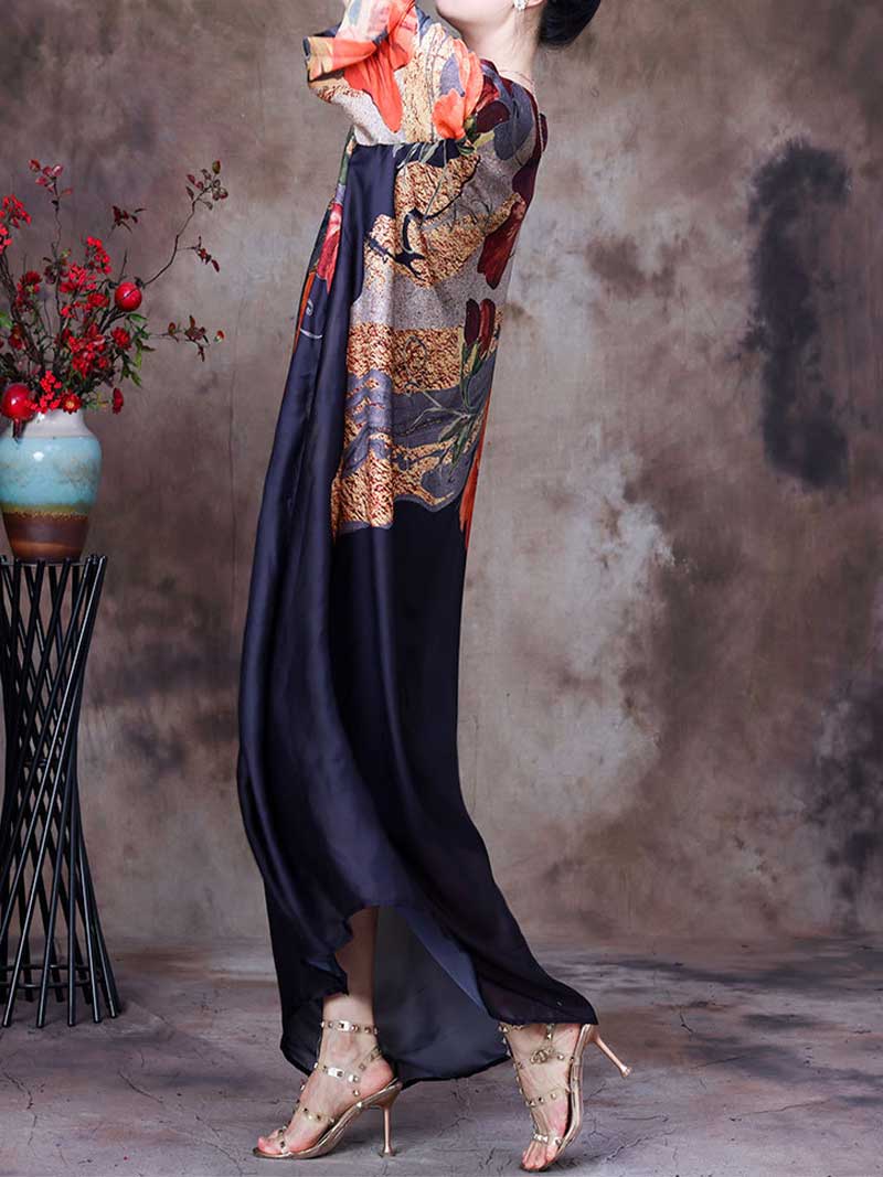 The Lazy Song Printing Maxi Dress