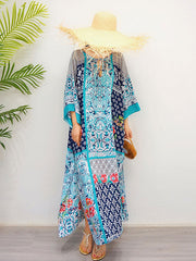 The Josie Retro Style Loose Bohemian Maxi Dress