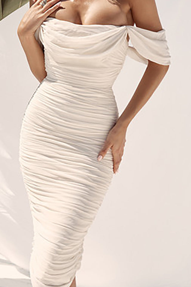 Off Shoulder Bodycon Dress