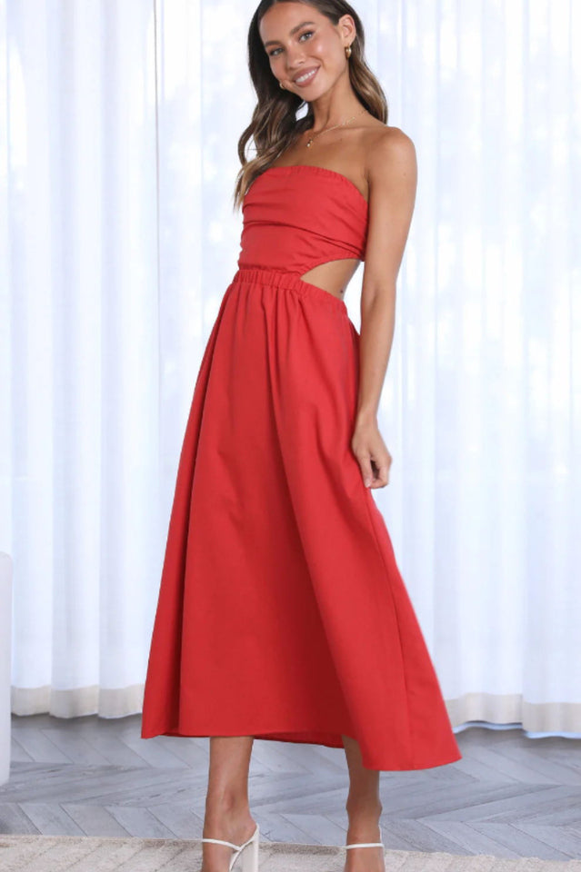 Vella – Midikleid mit Cut-outs