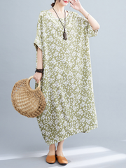 Kaftankleid mit Rundhalsausschnitt „You're My Destiny“