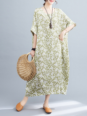 Kaftankleid mit Rundhalsausschnitt „You're My Destiny“