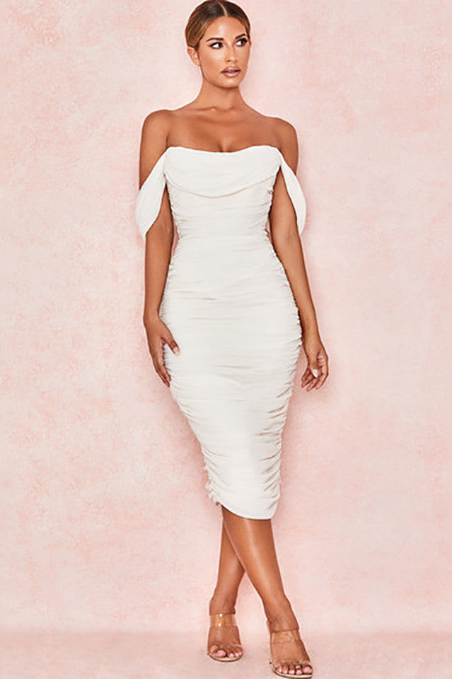 Off Shoulder Bodycon Dress