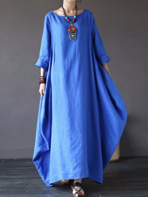 Robe longue style lanterne du sud