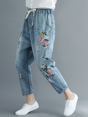 Comfy Floral Gun Pants