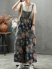 Winning Addition Wide-Leg Jumpsuit Overalls