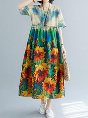 Habe ein wunderschönes Natur-Smock-Kleid bekommen