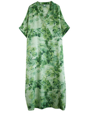 Ocean Oasis Cool Loose Kaftan Dress