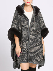 Cardigan cape moelleux grande taille Amiable Outfitting