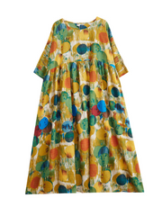 Giving Love – Hängerkleid aus Baumwolle mit Rundhalsausschnitt