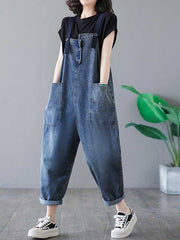 Story Teller Denim  Overall Dungarees