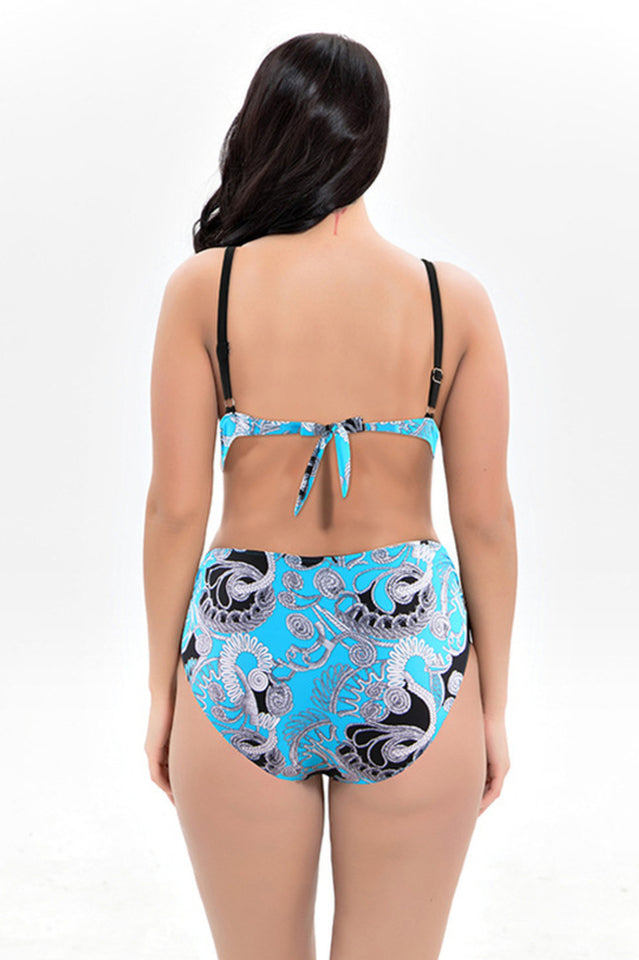 Sexy Plus Size Swimsuit Summer Two Pieces Bathing Suit