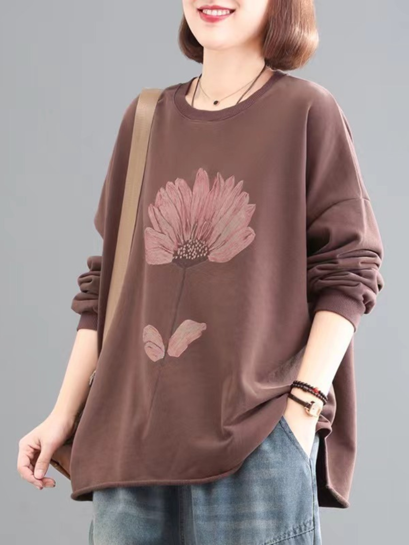 Everybody Loves Cotton Round Neck Loose Top