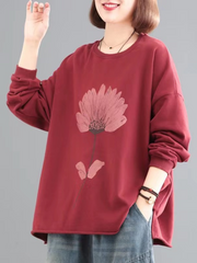 Everybody Loves Cotton Round Neck Loose Top