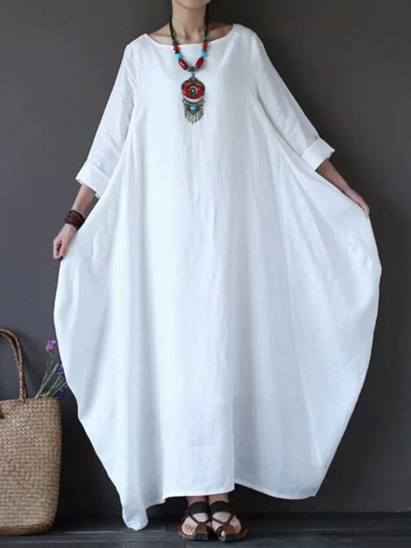 Robe longue style lanterne du sud