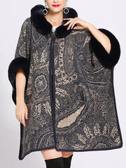 Cardigan cape moelleux grande taille Amiable Outfitting