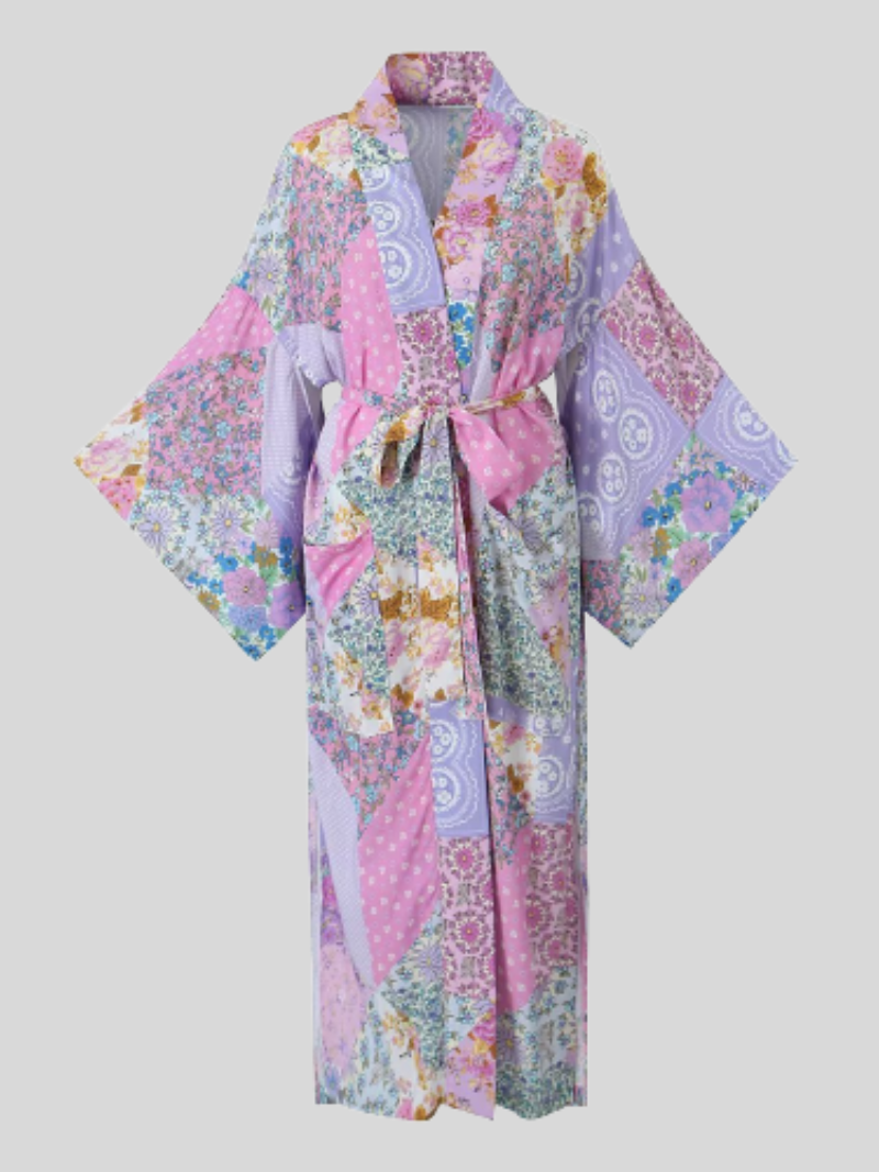 Light Up Your World Loose Short Sleeves Kimono