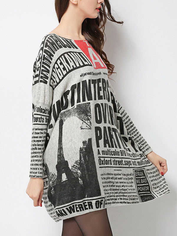 Das Party Over Sweater Top