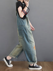 The Beauty Inside Patch Overall Dungaree