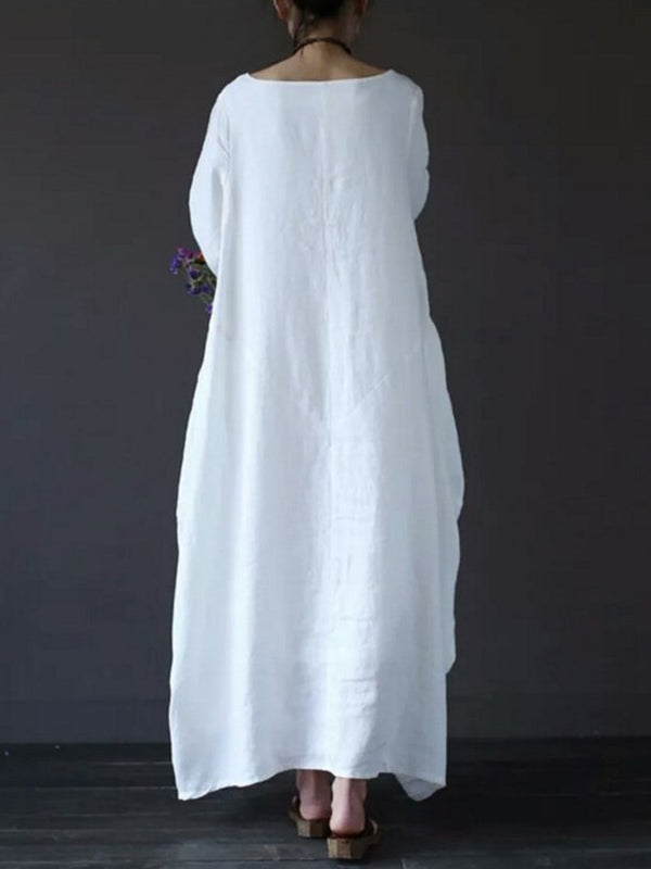 Robe longue style lanterne du sud Herminia