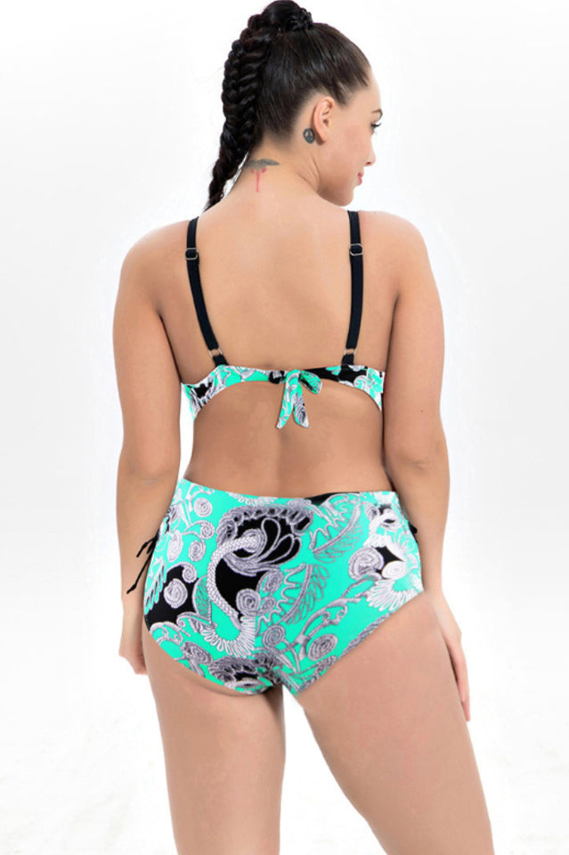Sexy Plus Size Swimsuit Summer Two Pieces Bathing Suit