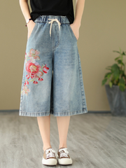 Pantalon court taille naturelle Angels Forever Denim